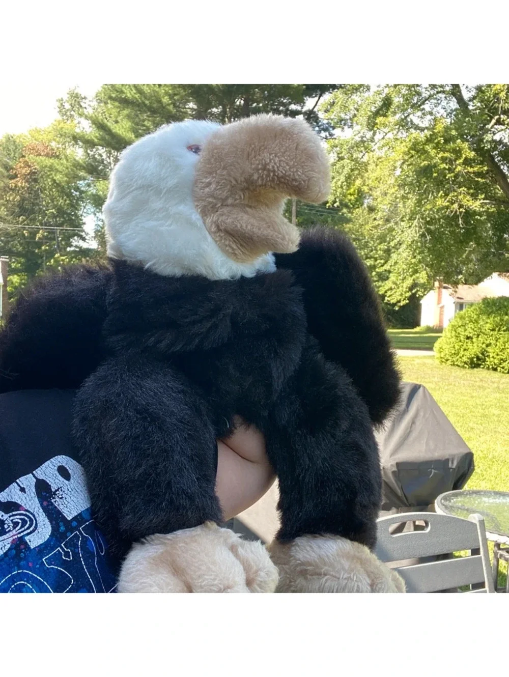 Bald Eagle Puppet Huge Lucy’s Toys Stuffed Animal